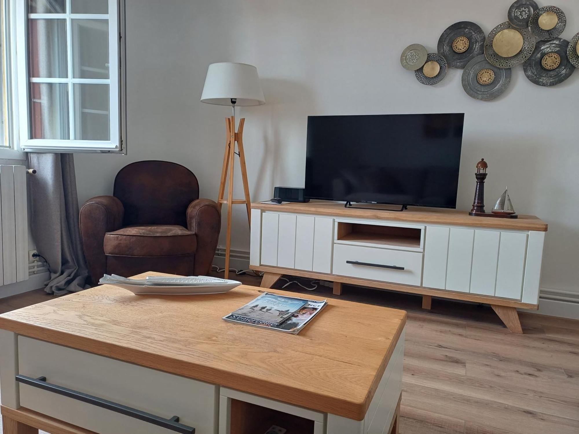 Au Gre Des Marees 2 Appartement Face A La Mer 2Eme Etage Ault Exterior foto